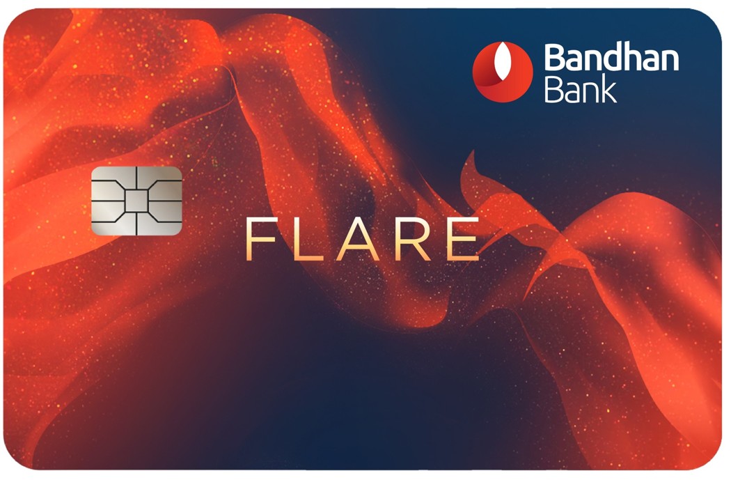 Bandhan Bank Flare Label In Colour) Device mark 7841071 Trademark