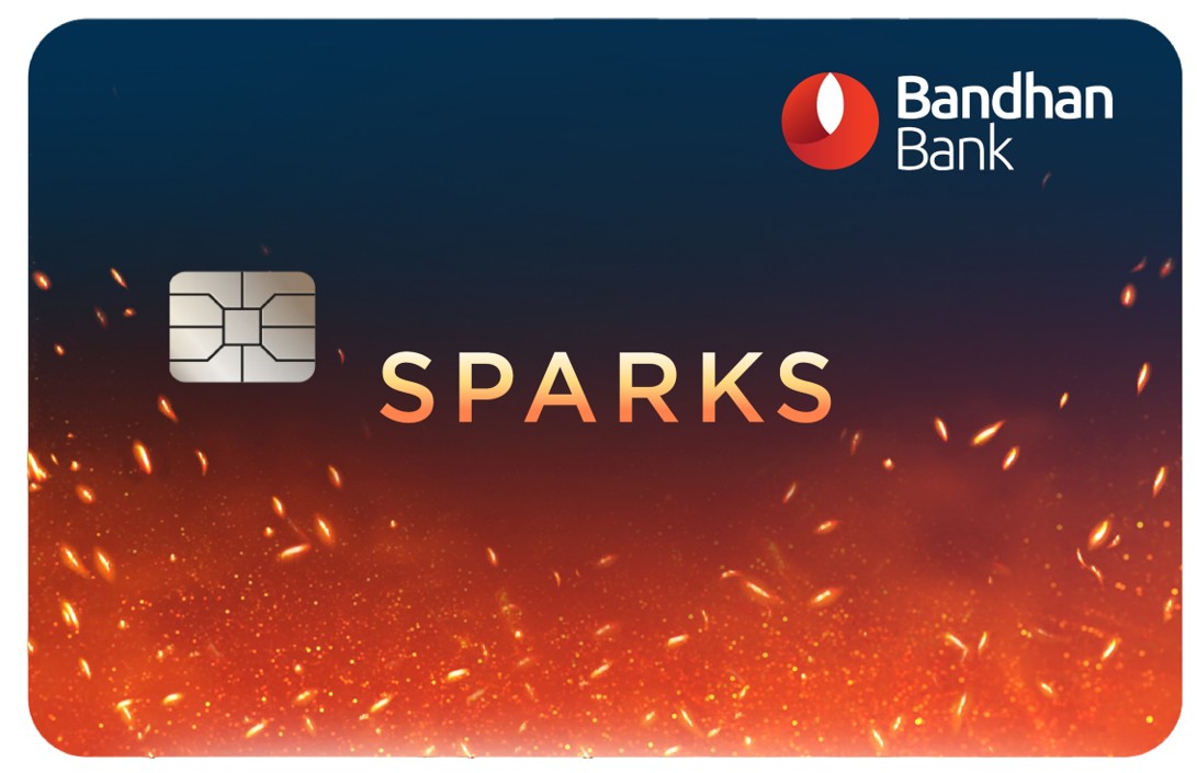 Bandhan Bank Sparks Label In Colour Device mark 7841074 Trademark
