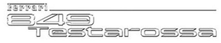 Ferrari 849 Testarossa Device mark 7848704 Trademark