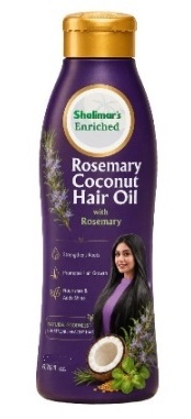 Shalimar’s Enriched Rosemary Coconut Hair Oil (device Of Bottle) Device mark 7864180 Trademark