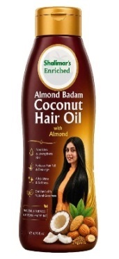 Shalimar’s Enriched Almond Badam Coconut Hair Oil (device Of Bottle) Device mark 7865220 Trademark