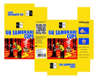 Gn Sambrani Cups With Gn Device mark 7870824 Trademark