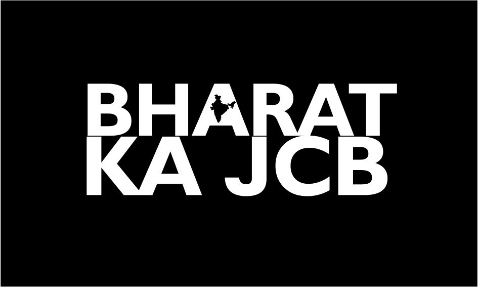 The Mark Consists Of The Words “bharat Ka Jcb” In Bold Uppercase Lettering Within A Rectangular Background And India Map Device mark 7870880 Trademark