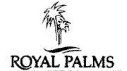 Royal Palms Device mark 7877557 Trademark