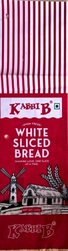 Kabhi B White Sliced Bread Device mark 7877985 Trademark