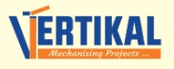 Logo Of Vertikal With Tagline Mechanising Projects.... Device mark 7878167 Trademark