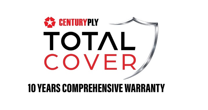 Centuryply Total Cover 10 Years Comprehensive Warranty Device mark 7888599 Trademark