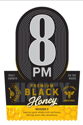 8 Pm Premium Black Honey Whisky Device mark 7892925 Trademark