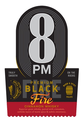 8 Pm Premium Black Fire Cinnamon Whisky Device mark 7892926 Trademark