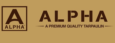 Alpha (a Premium Quality Tarpaulin) With Device Of A Device mark 7897319 Trademark