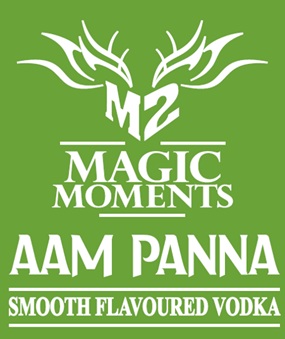 M2 Magic Moments Aam Panna Smooth Flavoured Vodka Device mark 7914436 Trademark