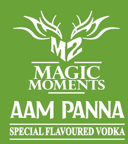 M2 Magic Moments Aam Panna Special Flavoured Vodka Device mark 7914438 Trademark