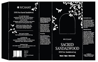 N'chant - Sacred Sandalwood Device mark 7920874 Trademark