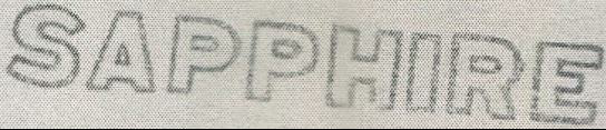 Sapphire Device mark 271033 Trademark