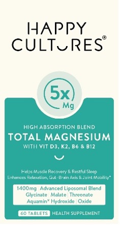 Label Of Happy Cultures Total Magnesium Device mark 7922522 Trademark