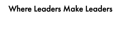 Where Leaders Make Leaders Device mark 7927500 Trademark