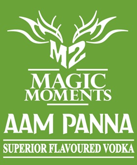 M2 Magic Moments Aam Panna Superior Flavoured Vodka Device mark 7928050 Trademark