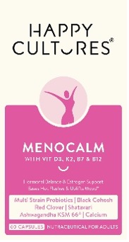 Label Of Happy Cultures Menocalm Device mark 7930626 Trademark