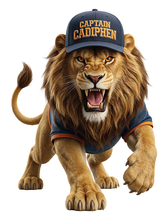 Captain Cadiphen With Mascot Device mark 7930649 Trademark