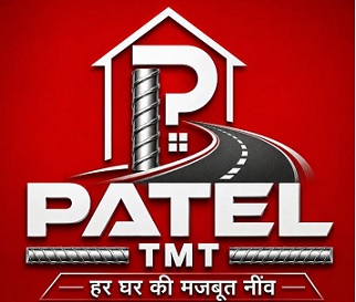 Patel Tmt With Logo & Tagline Har Ghar Ki Majboot Neev Device mark 7930877 Trademark