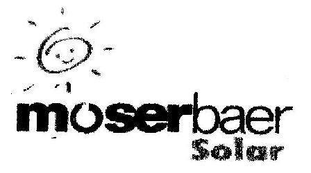 Moserbaer Solar (with Label) Device mark 2000178 Trademark