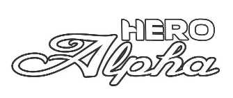 Hero Alpha (label) Device mark 2925733 Trademark