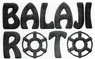 Balaji Roto, (device Of Wheel) Device mark 2657764 Trademark