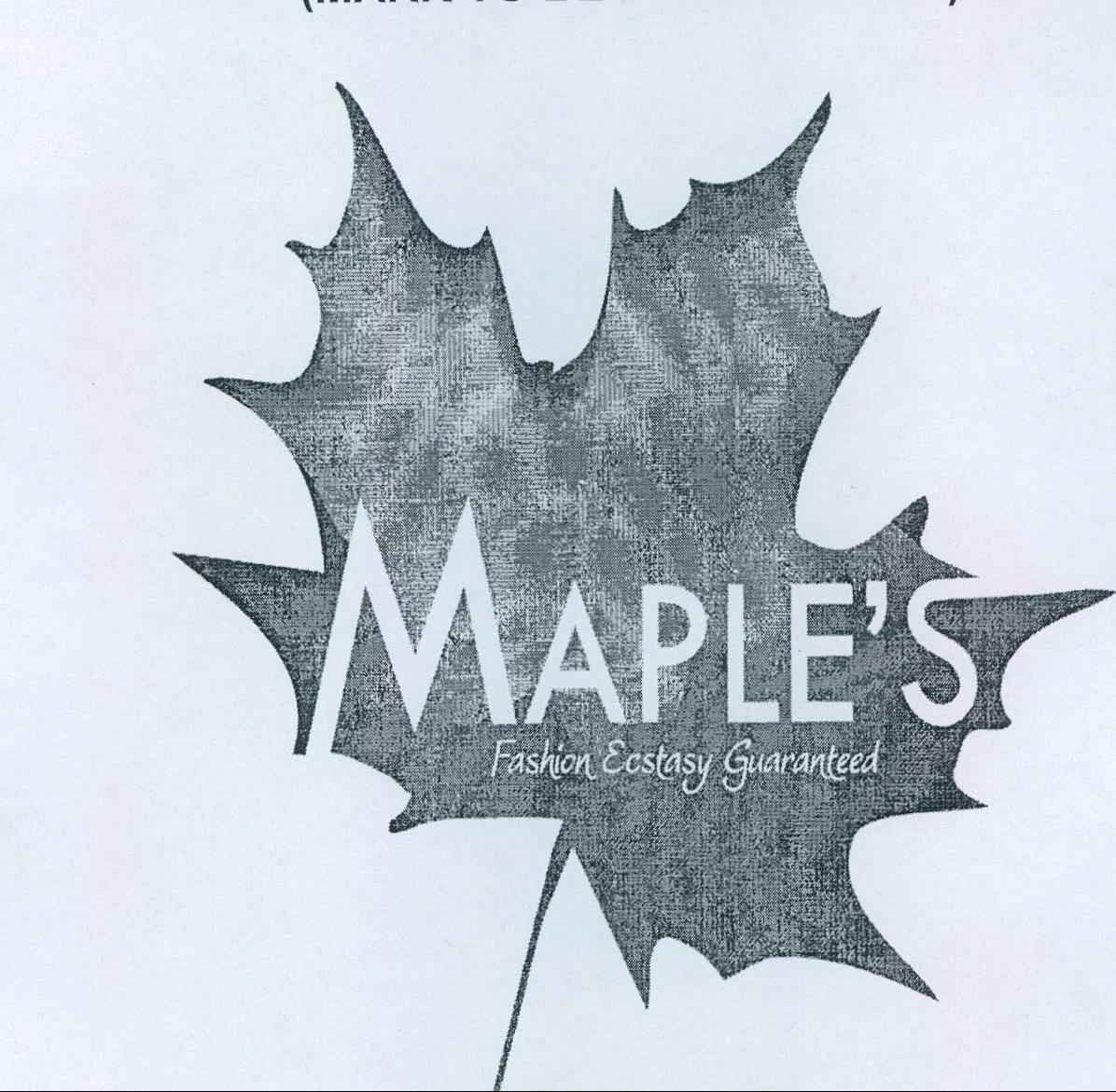Maple's Device mark 2014832 Trademark
