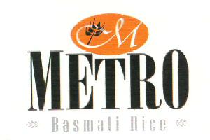 M Metro Basmati Rice (label) Device mark 2335578 Trademark