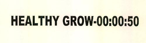 Healthy Grow-00:00:50 Device mark 2779902 Trademark