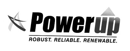 Powerup - Robust. Reliable. Renewable Device mark 2823214 Trademark