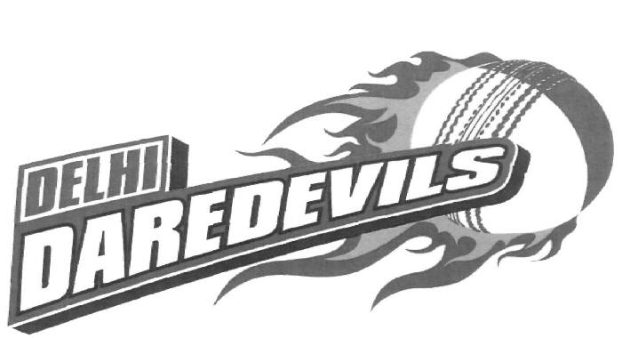 Delhi Daredevils (label) Device mark 2432725 Trademark