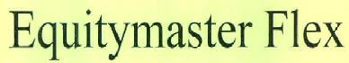 Equitymaster Flex Device mark 2979783 Trademark