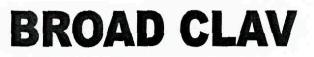 Broad Clav Device mark 2393427 Trademark