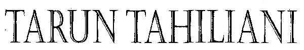 Tarun Tahiliani Device mark 2691364 Trademark