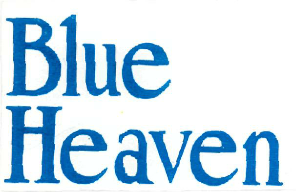 Blue Heaven (logo) Device mark 2161277 Trademark