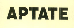Aptate Device mark 2485470 Trademark