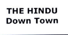 The Hindu Down Town Device mark 2832416 Trademark