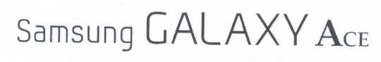 Samsung Galaxy Ace (label) Device mark 2099893 Trademark