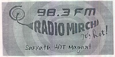 98.3 Fm Radio Mirchi It's Hot! Device mark 2593764 Trademark