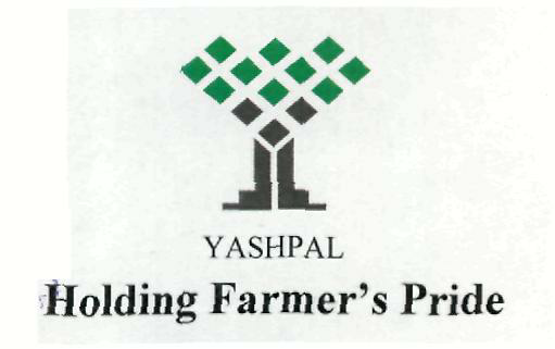 Yashpal Holding Farmer's Pride (device) Device mark 2238143 Trademark