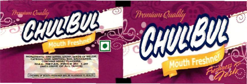 Chulbul (label) Device mark 2258416 Trademark