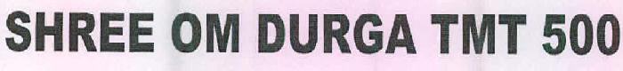 Shree Om Durga Tmt 500 Device mark 2553404 Trademark