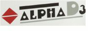 Alpha D3 Logo In Red Device mark 2551913 Trademark