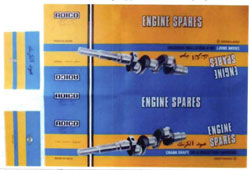 Engine Spares With Label Device mark 2826741 Trademark