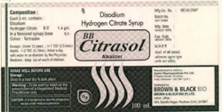 Bb Citrasol Device mark 2567423 Trademark