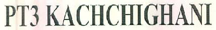 Pt3 Kachchighani Device mark 2977283 Trademark