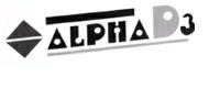 Alpha D3 Logo In Black & White Device mark 2550741 Trademark