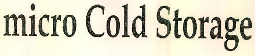 Micro Cold Storage Device mark 2739420 Trademark