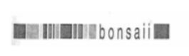Bonsaii Device mark 2234892 Trademark